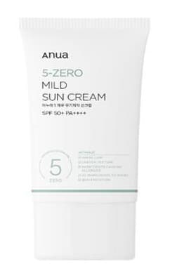 Anua Anua 5-Zero Mild Sun Cream SPF 50+ Pa ++++