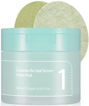 numbuzin numbuzin Centella Re-leaf Green Toner Pad