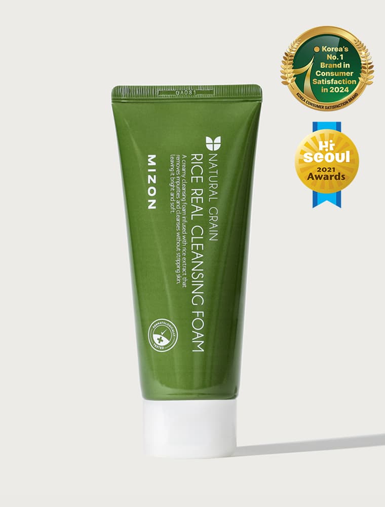 Mizon Rice Real Cleansing Foam