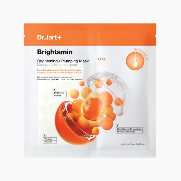 Dr. Jart+ Brightamin Brightening + Plumping Face Mask with Vitamin C