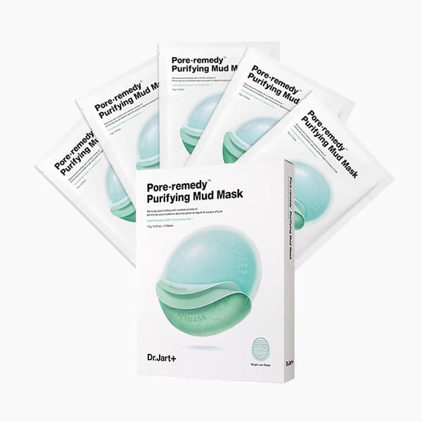 Dr. Jart+ Pore Remedy Purifying Mud Face Mask 5 Pack