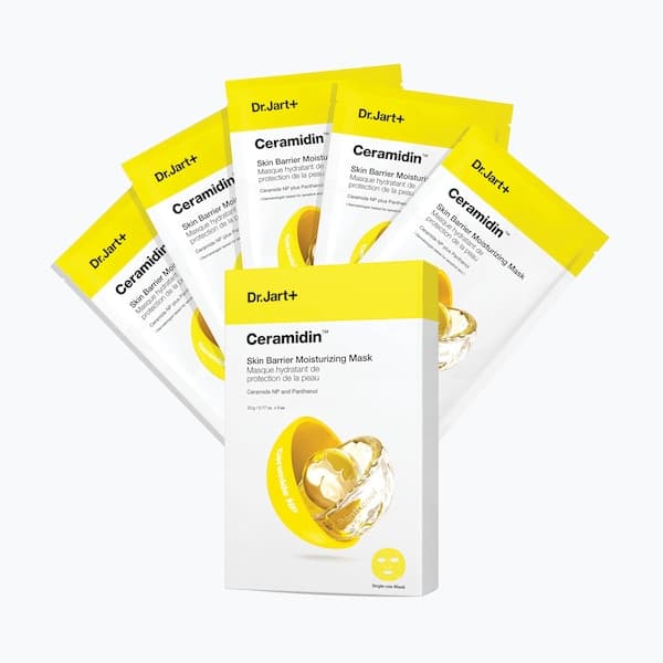 Dr. Jart+ Ceramidin Skin Barrier Moisturizing Face Mask 5 Pack