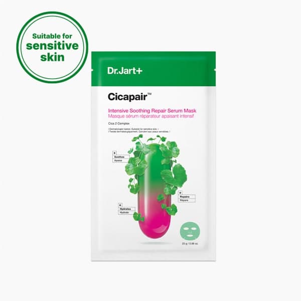 Dr. Jart+ Cicapair Sensitive Skin Serum Face Mask for Redness