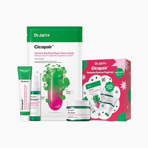 Dr. Jart+ Cicapair Redness Rescue Regimen Kit with Centella Asiatica