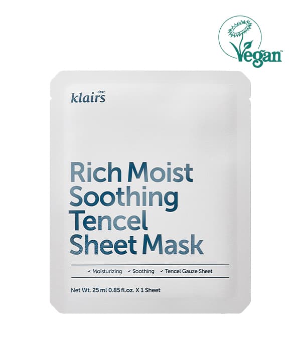 Klairs Rich Moist Soothing Tencel Sheet Mask